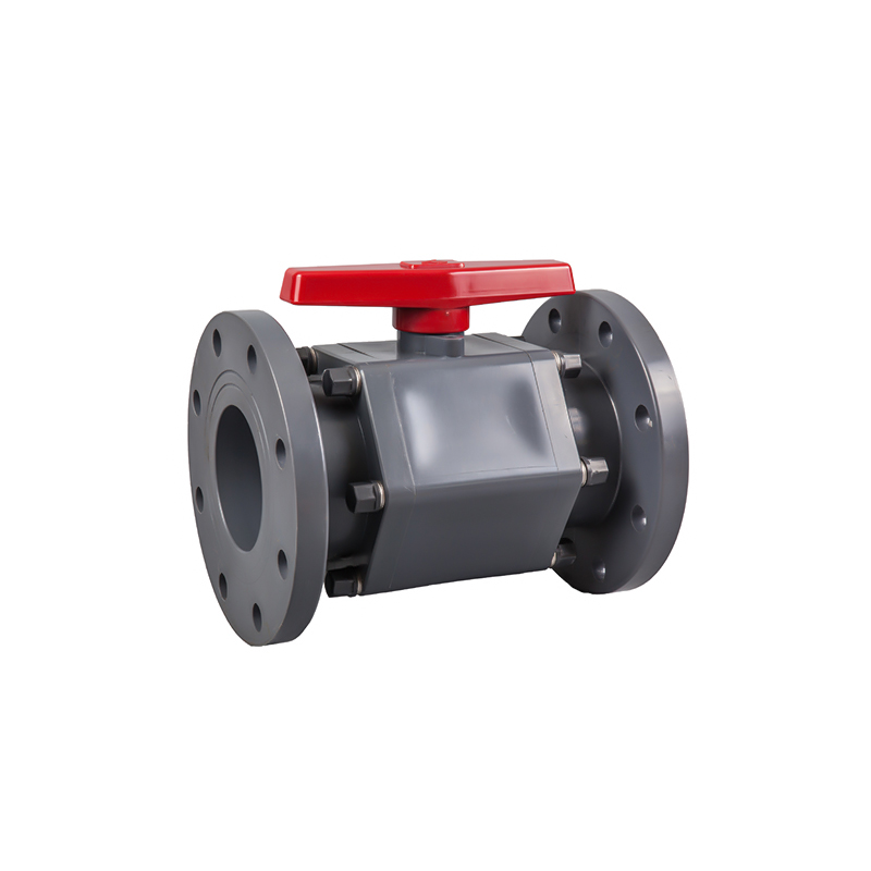 UPVC STRONG UNION FLANGED BALL VALVE