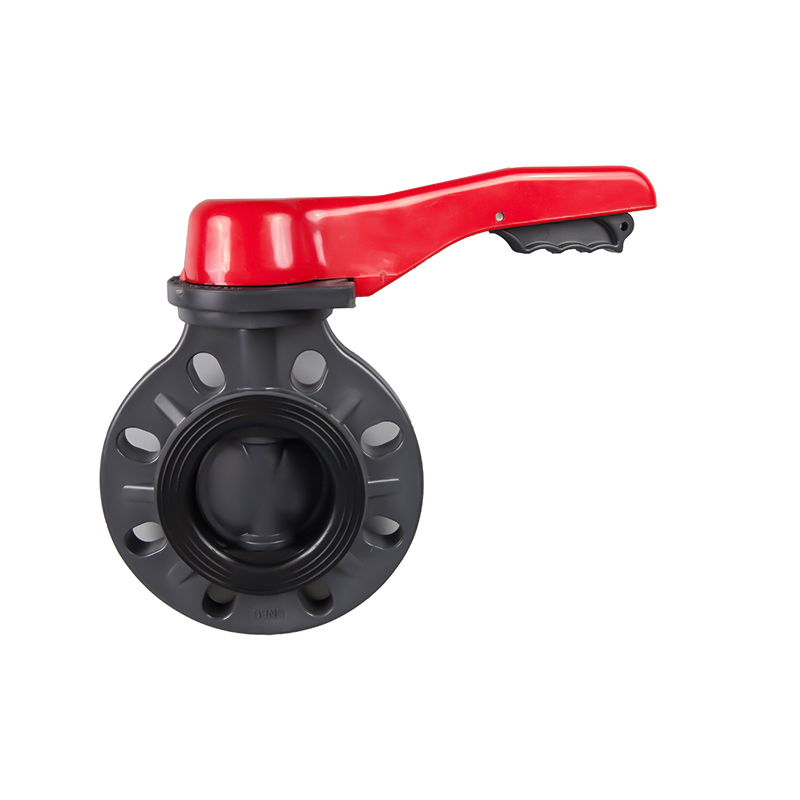 FRPP WAFER LEVER BUTTERFLY VALVE