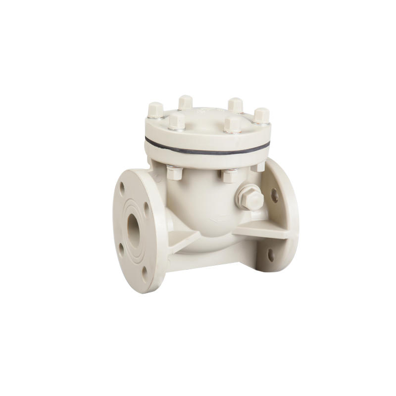 PPH FLANGE CONNECTION SWING CHECK VALVE
