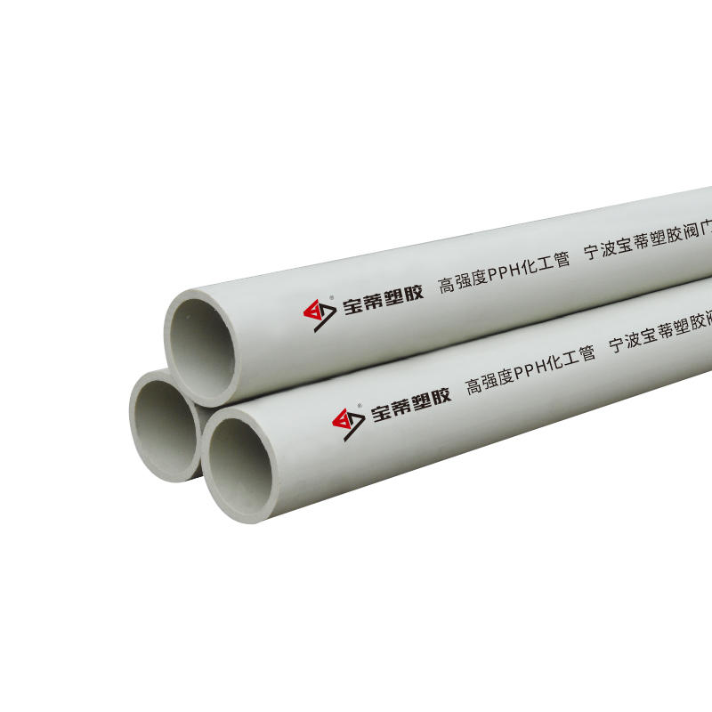 HOLLOW STRAIGHT PPH PIPE