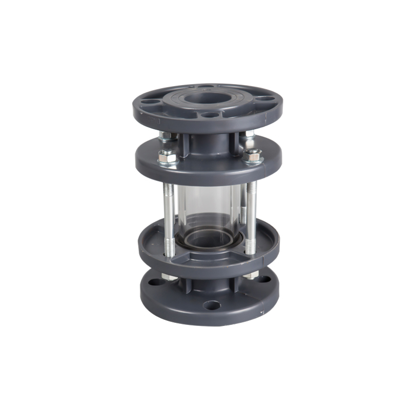 PLASTIC UPVC SIGHT GLASS