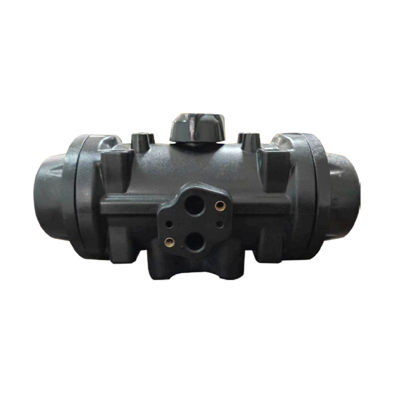 Corrosion resistant plastic pneumatic actuators