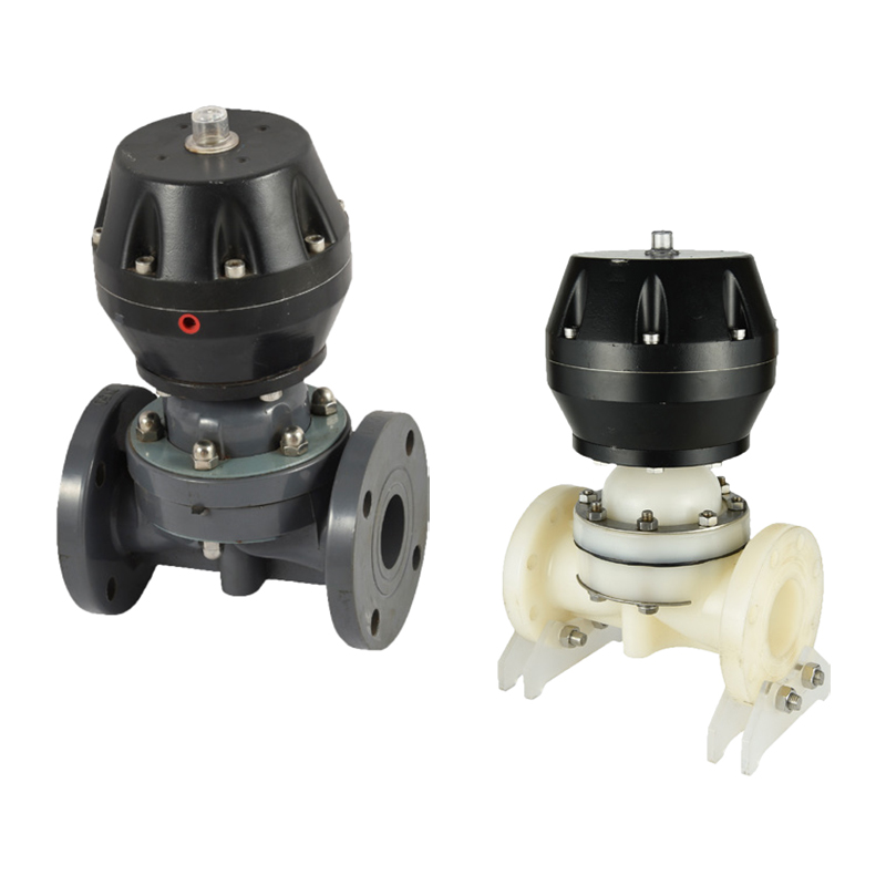 Pneumatic Diaphragm Valve-Metal Actuator Type