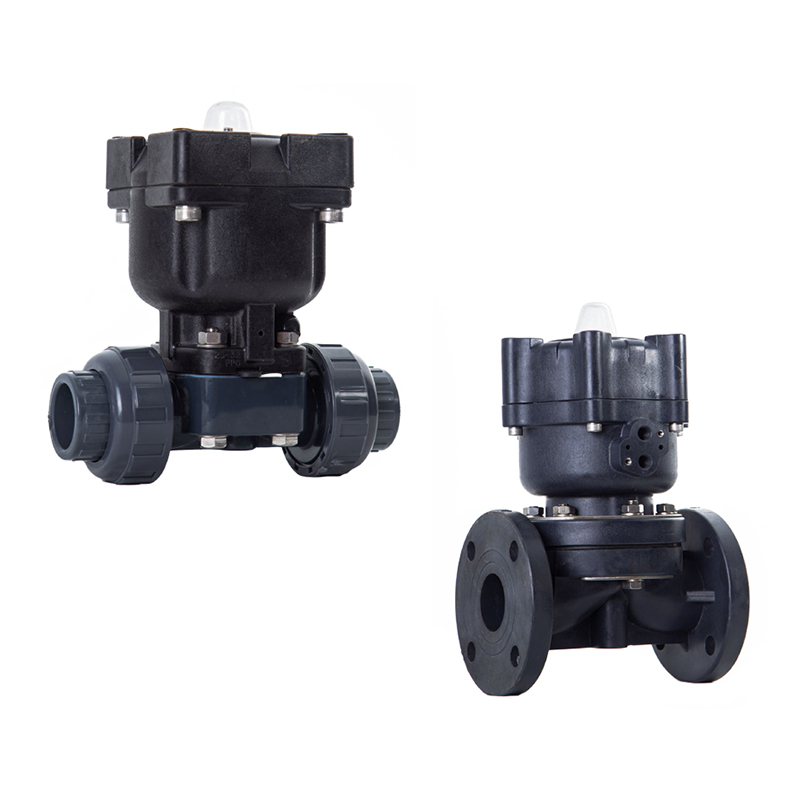 Pneumatic Diaphragm Valve-Plastic Actuator Type