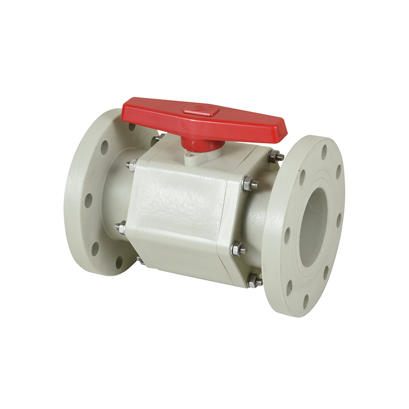 Three-piece ball valve